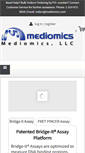 Mobile Screenshot of mediomics.com