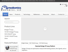 Tablet Screenshot of mediomics.com